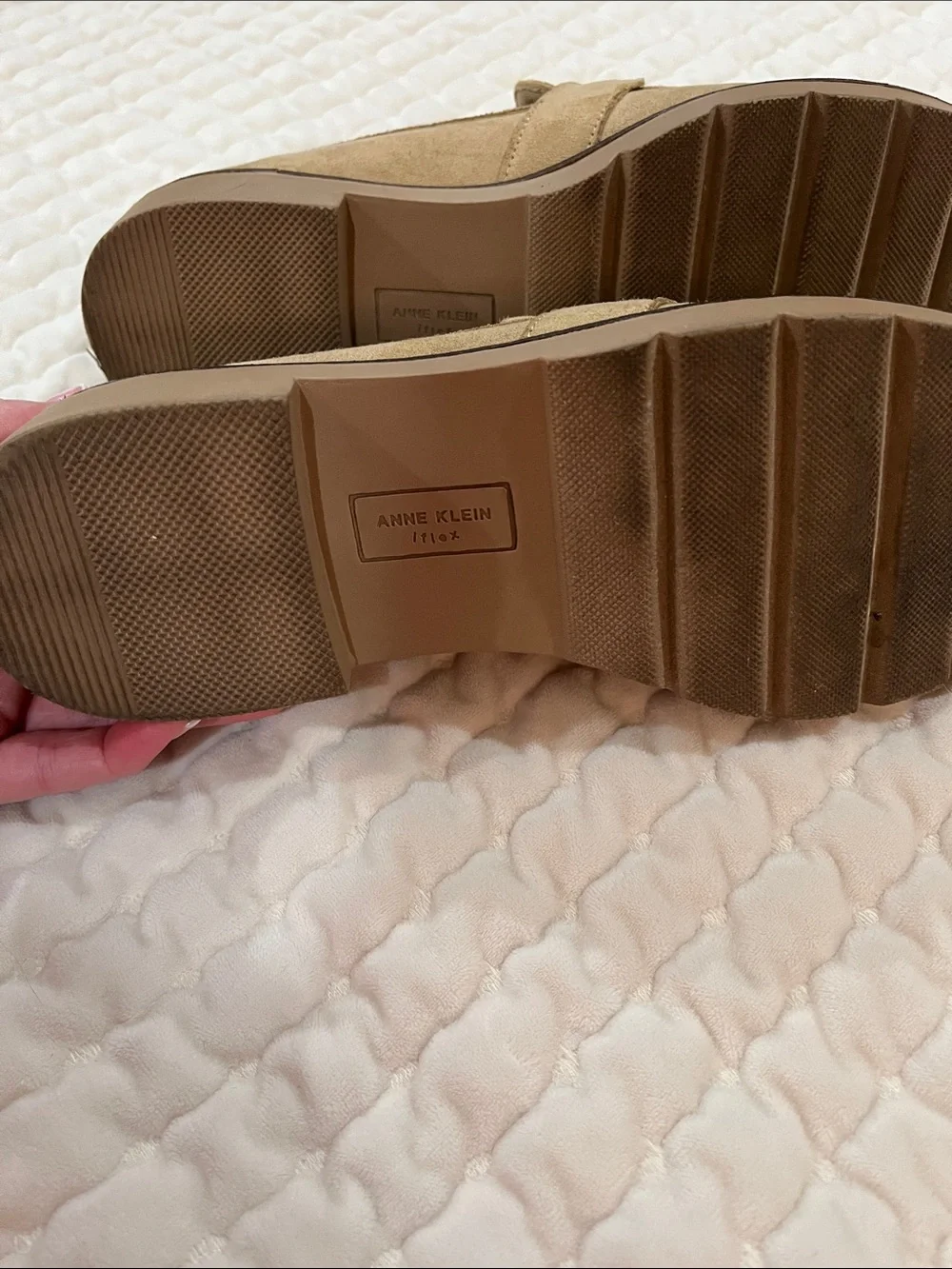 Anne Klein classic suede